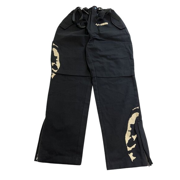 ALL TIME HIE Ankle Zip Pants in Black - Picture 1 of 5